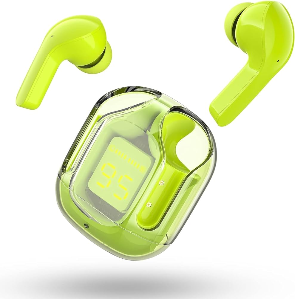 Ultrapods Max Bluetooth 5.3 Transparent Wireless Earbuds